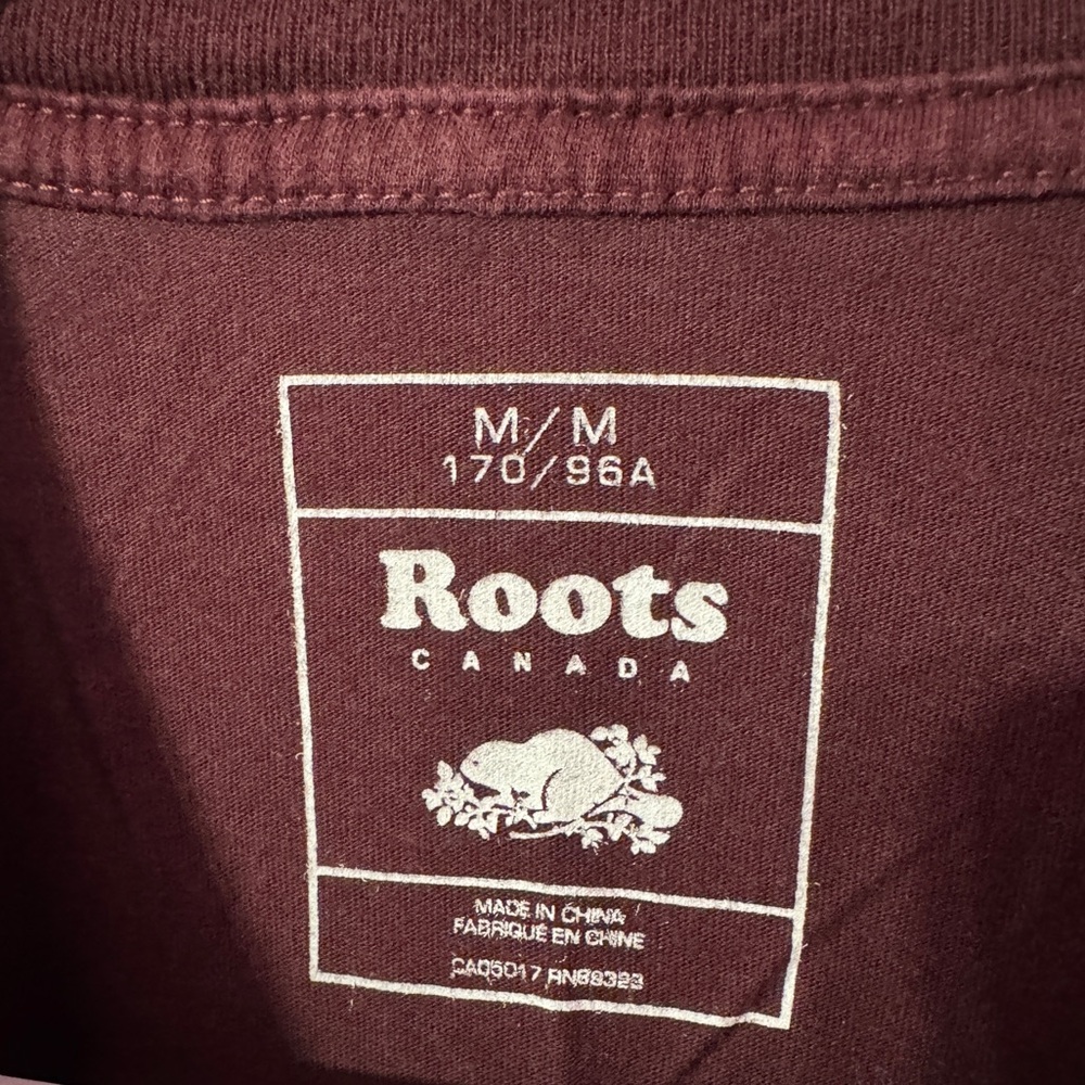 Roots Burgundy Tee - Picture 3 of 3